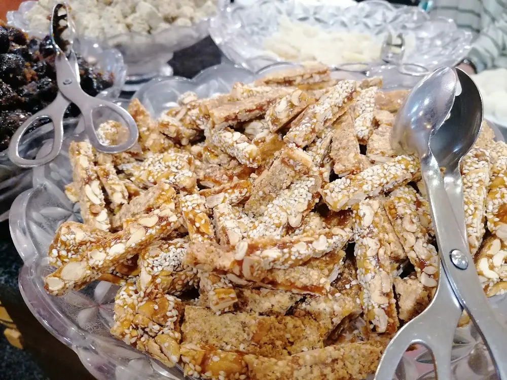 Nougat Asiatique À Base de Cacahuètes